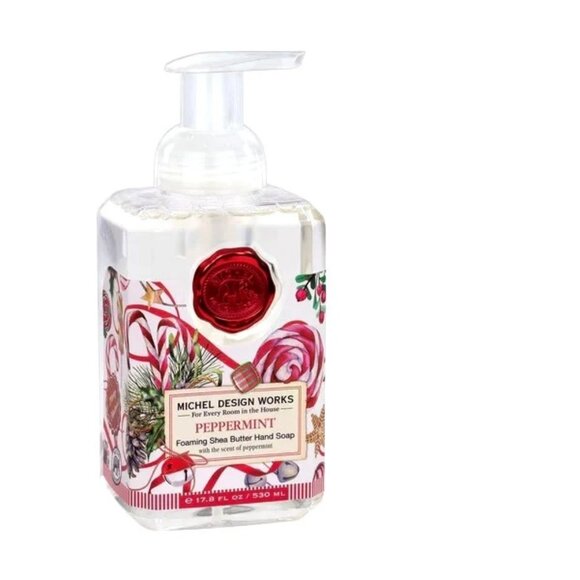 NWT Michel Design Works Peppermint Foaming Hand Soap Large 17.8 oz. - Picture 1 of 1
